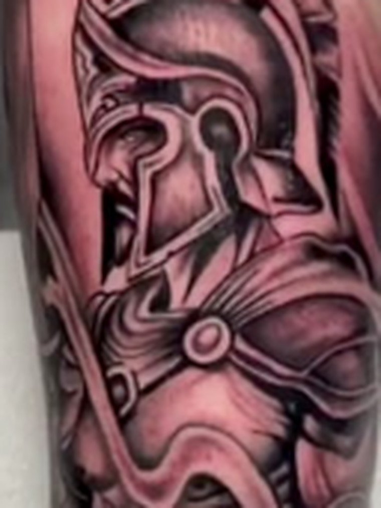 Centurion — tattoo artwork by Jeff R Burt